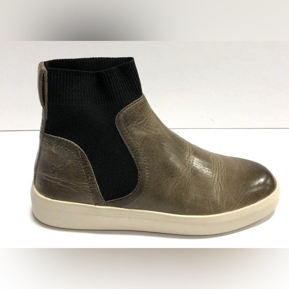 Frye, Brea Chelsea Womens Boot, Stone 6.5 M